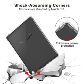 Case for Kobo Clara Colour/Clara BW/Clara 2E Case, 6 inch Reinforced Corners Cover/Libra Colour Case/Clara BW Case
