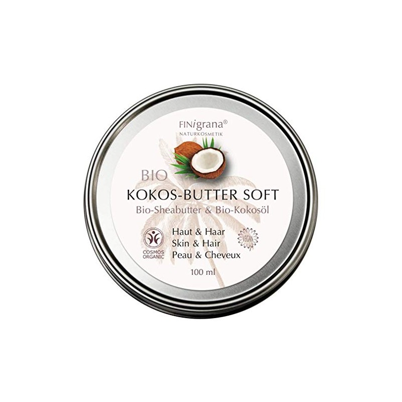 Finigrana, Organic Coconut Butter Soft 100 ml