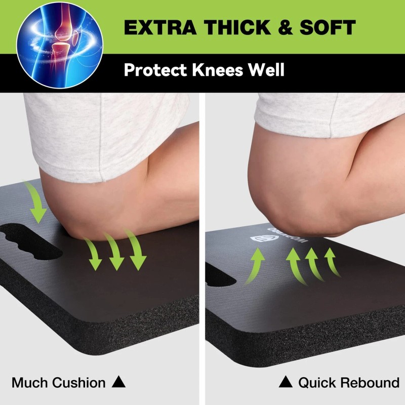 WORKPRO Extra Thick Kneeling Pad Soft Foam Cushioning for Knee