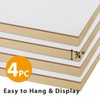 PHOENIX Gesso Boards for Painting - 11x14 Inch / 4