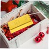 VILLFUL Gold Bar Shape Door Stopper Elegant Design for Home