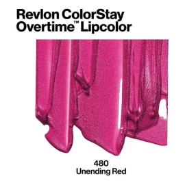 Labial Líquido Revlon Colorstay Overtime Lipcolor Unending Red Acabado MatteGloss                                                                     