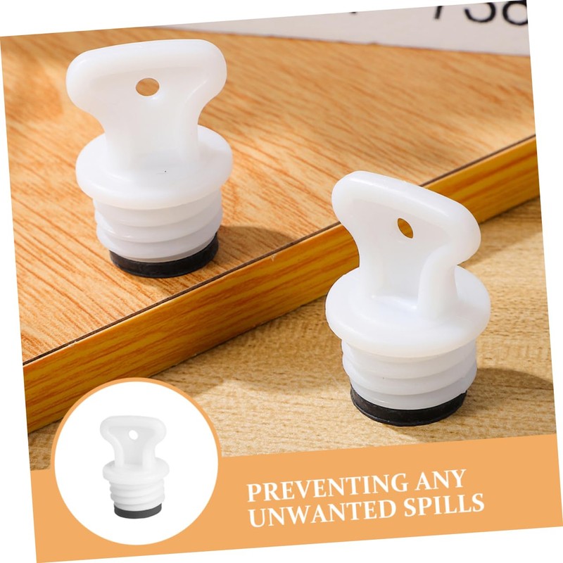 OATIPHO 6Pcs Hot Water Bottle Lid Replacement Ergonomic Screw Cap