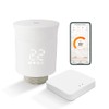KETOTEK Smart Radiator Thermostat Starter KIT, Smart Thermostatic Radiator Valve