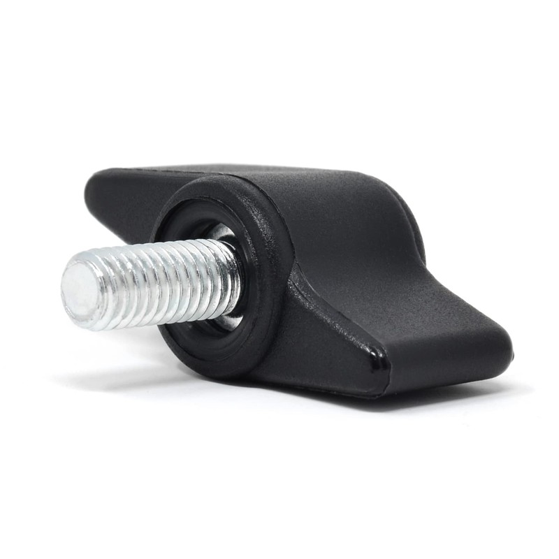 Design61 4 x Plastic Wing Screws with Threaded Bolts Steel
