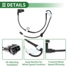 Motoforti ABS Wheel Speed Sensor ABS Sensor Anti-lock Braking System