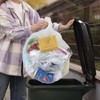 Hynomiky 30 Litre Clear Trash Bin Liners, 2 Rolls Rubbish