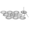 JINGLING 40mm 1-9/16" Diamond Cutting Wheels Coated Rotary Blade Cut