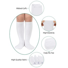 Baseball Socks Kids Toddler Soccer Socks Youth Boys Girls Football Socks Navy Blue Socks 1 Pair Navy Blue 9-12 Years