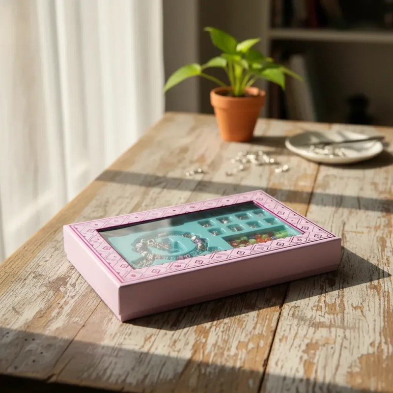 Joyland - Set Pulseras Cuentas Para Hacer Bricolaje Niñas Con