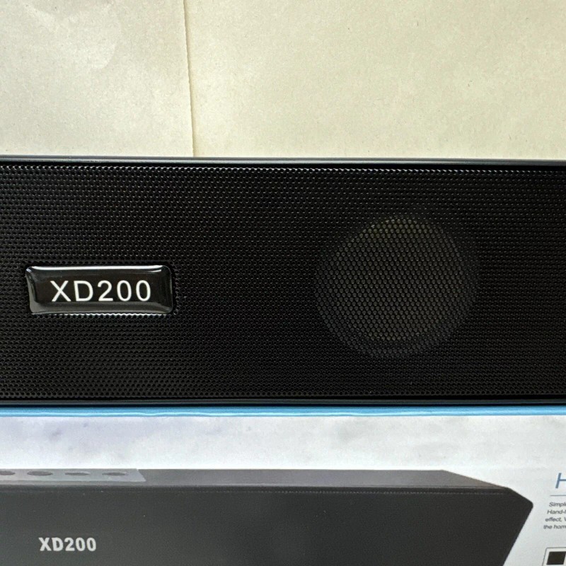 ECPAUTECH XD200 Portable Speaker, Sound Bar, In Black Color With