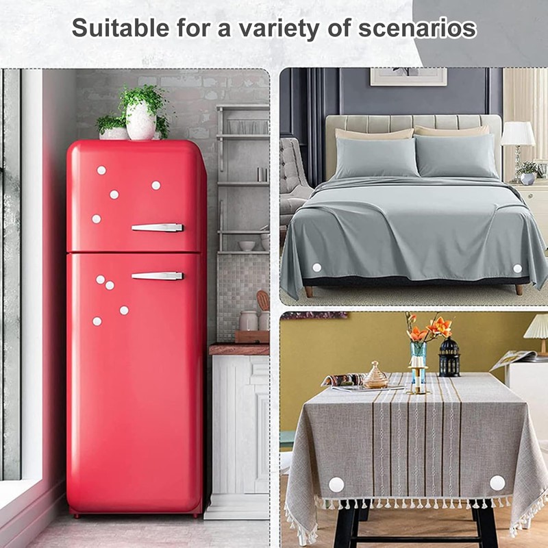 4Pcs Magnetic Shower Curtain Drapery Weights, Waterproof Heavy Duty Curtain
