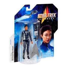 Bandai Star Trek Figure Commander Michael Burnham | 5'' Michael Burnham Star Trek Discovery Action Figure | Star Trek Discovery Toy Articulated Figure | Star Trek Gifts And Star Trek Merchandise