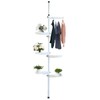 lkoewqzamx Plant Holder Pole, Tension Rod Rack Stands, Plant Decorative