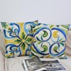 OYIMUA Boho Abstract Floral Cushion Covers 40cm x 40cm Yellow