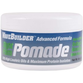 WaveBuilder Advanced Formula Night Form Pomade | High Linoleic Oils and Maximum Protein Isolates, 3.5 Oz