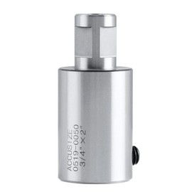 Accusize Industrial Tools 2''/50mm Extension for 3/4'' Weldon Shank Annular Cutter, Weldon Adapter, 0519-0050