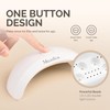 Melodysusie Starter-Friendly Mini LED UV Nail Lamp with 2 Timers,