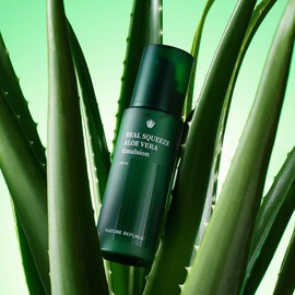 Nature Republic Real Squeeze Aloe Vera Emulsion 130ml / 네이처리퍼블릭 리얼 스퀴즈 알로에베라 에멀젼 130ml