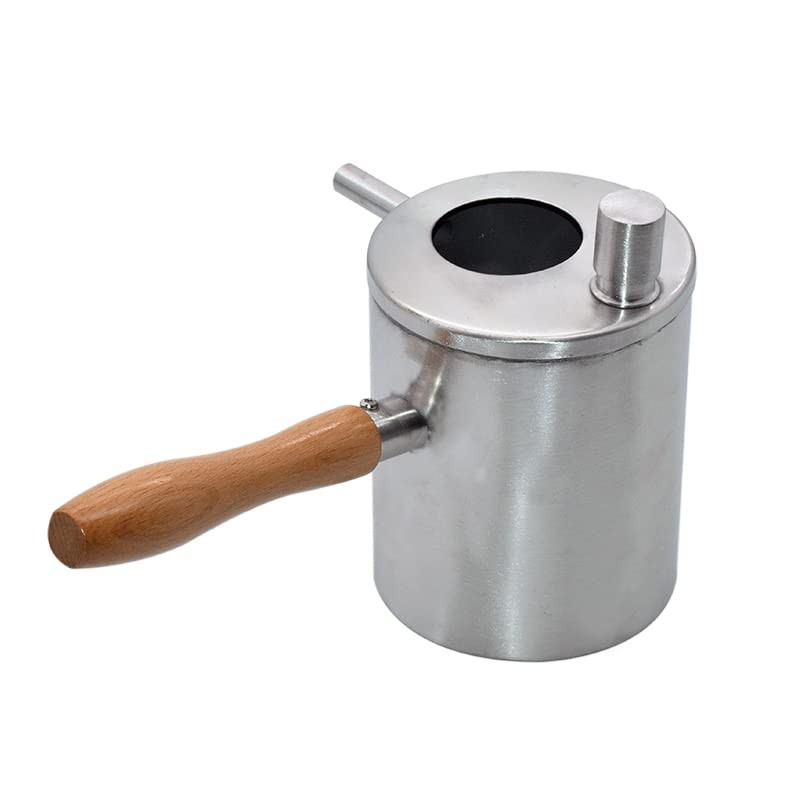 Stainless Steel Beeswax Melting Pot Candle Making Beeswax Melter Pot