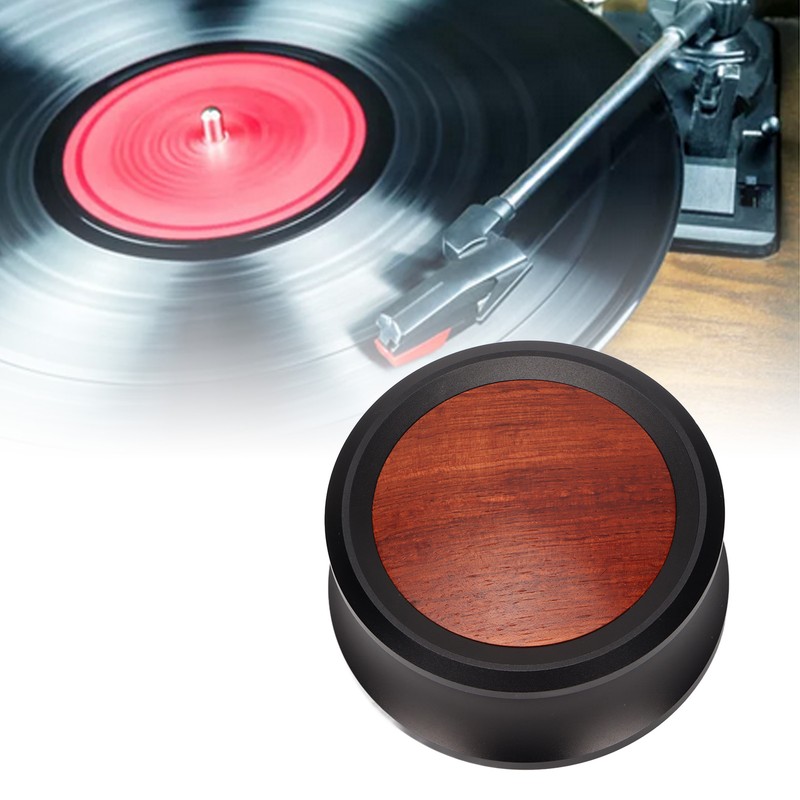 Record Weight Clamp LP Vinyl Turntable Metal Disc Stabilizer for