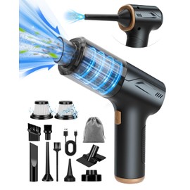 SUPRBIRD Car Handheld Vacuum Cordless 4 in 1, 20000PA Car Vacuums Cleaner Portable Brushless Motor High Power Suction, Mini Hand Held Dust Busters Rechargeable with Multi Accessories for Home/Pet