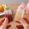 WXOIEOD 8 Pieces Mini Ketchup Bottle for Lunch Box, Mini
