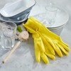 Eco Living Eco Plastic Free Natural Latex Rubber Gloves, 100%