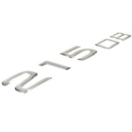 Tracker Boat Raised Decal Stickers | 215 OB Silver (Pair)