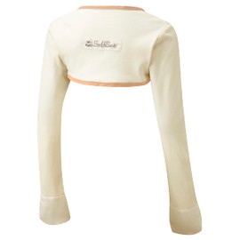 ScratchSleeves | Stay-on Scratch Mitts for Itchy Children | Cream/Cappuccino | 5-6y