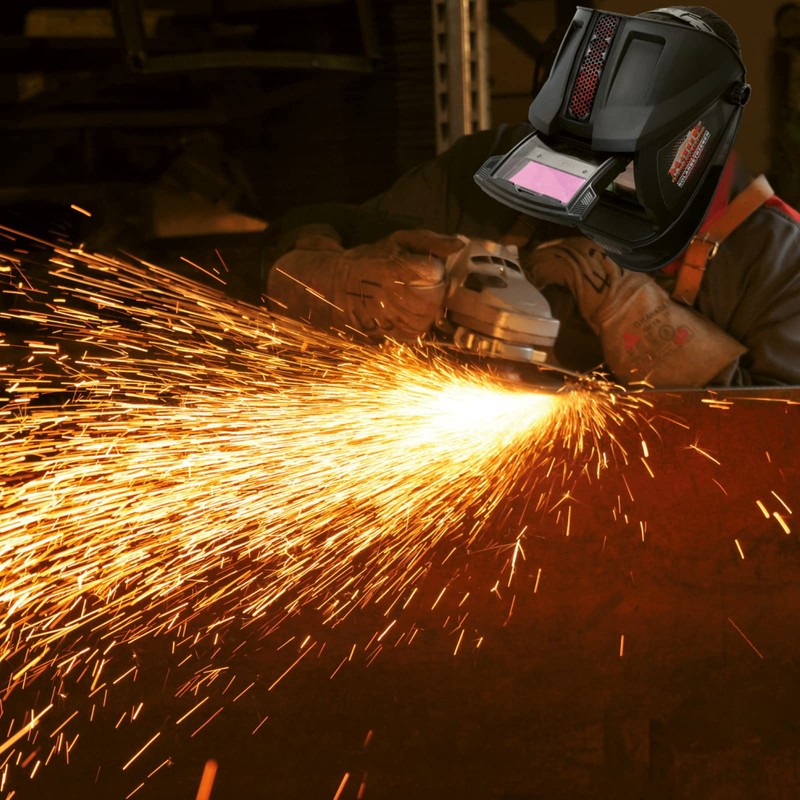 MAUK® Automatic Welding Helmet with Folding Visor