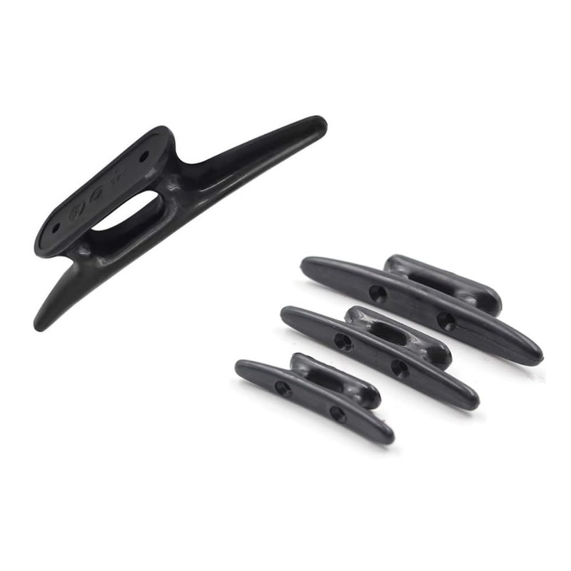 GYWHOOFT 4 Inch Boat Cleat Hooks, 2 Pcs Nylon Boat