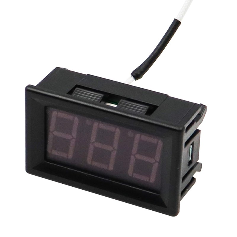 Alnicov Industrial Thermometer -30 to 800°C Thermometer with Probe 12V