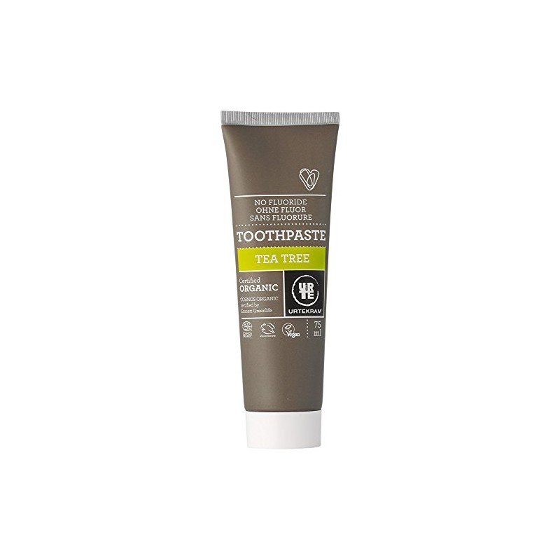 (2 Pack) - Urtekram - Organic Tea Tree Toothpaste |