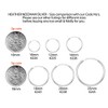 Heather Needham Silver Men's Sterling Silver SINGLE Hoop Earring 14