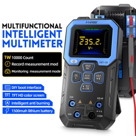 DMT-99 Multimeter Voltage Tester 2.4 Inch TFT HD Colour Screen Automatic Detection of Ammeter 10000 Counts with Monitoring Recording Mode Intelligent Protection