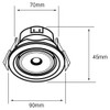 INTERIOR EMPOTRADOS LED 7W 100-240V3000K