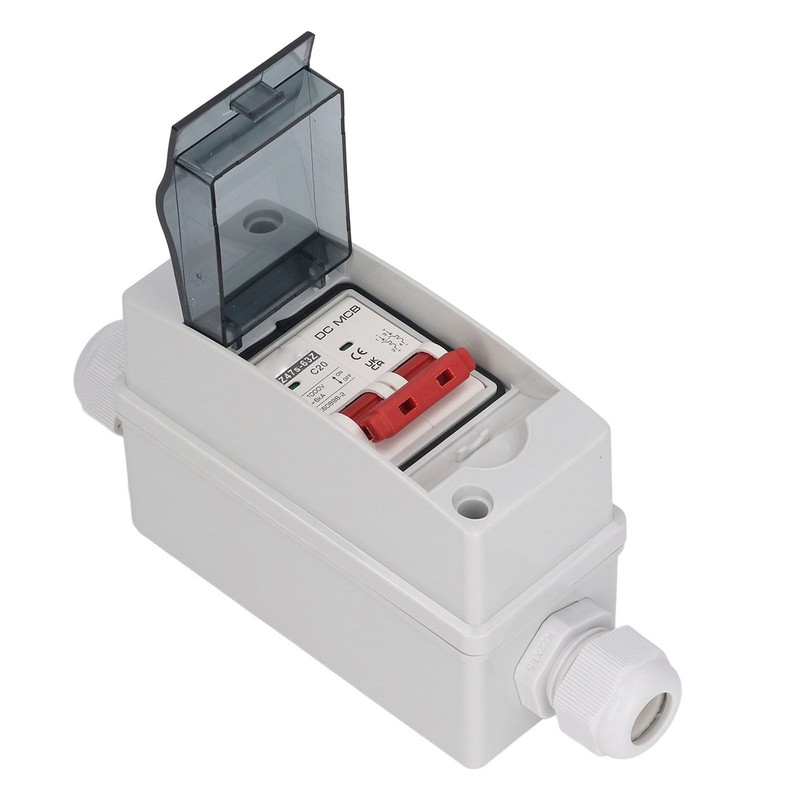 2P Miniature Circuit Breaker IP65 Waterproof Disconnect Switch for Solar