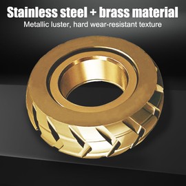 OBEST EDC Fidget Slider Toys, Metal Slider Fidget Ring, Magnetic ADHD Stress Relief Toy Spin Rings, Recreational Fidget Toy for Adults Teens -Mechanic