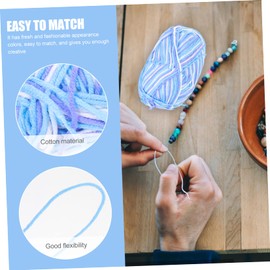 DOITOOL 1set Household Cotton Crochet Yarn Soft and Comfortable Multi Function Knitting Yarns for DIY Projects for Scarf Sweater Cushion and Blanket Crafting 3pcs