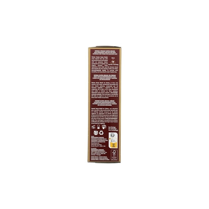 Crema de henna negra, 2.4 onzas (paquete de 2)