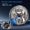 Rvplpr Fog Light Compatible with 2007-2013 GMC Sierra 1500