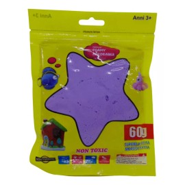 VBFM  12pz Bolsas Fomi Moldeable 60g Color Mixto Slime Didáctico