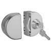 10‑12mm Thickness Glass Door Lock Stainless Steel Push Sliding Gate