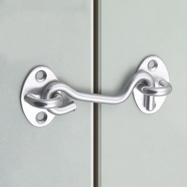 4-inch Stainless Steel Door Bar Latch Lock RD-11952 4ea