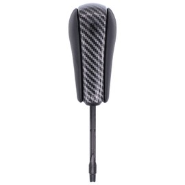 Doo Engy Gear Knob Gear Lever Selector Lever Handle Automatic Gear Knob Head Leather Carbon for 3 Series E46 5 Series E39 E60 E61 7 Series E38 X3 E83 X5 E53 Z4 E85 E86 E89