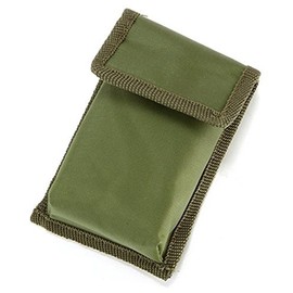 BlueSunshine Compact Foldable Cutlery Utensil Set for Travel Outdoor Camping Hiking Picnic BBQ Fishing, 3-in-1 Fork Knife Spoon Portable Pocket Tableware Set in Canvas Carry Pouch