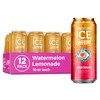 Sparkling Ice Caffeine Watermelon Lemonade Sparkling Water with Caffeine, Zero
