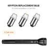 Honoson 3 Pieces Flashlight Bulb 55-Lumen 4.5 Volt LED Krypton