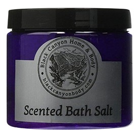 Black Canyon Orange Peach & Vanilla Scented Sea Salt Bath Soak, 20 Oz
